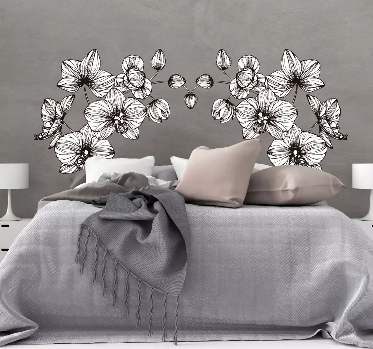 Adesivo decorativo flores Flores modernas - TenStickers