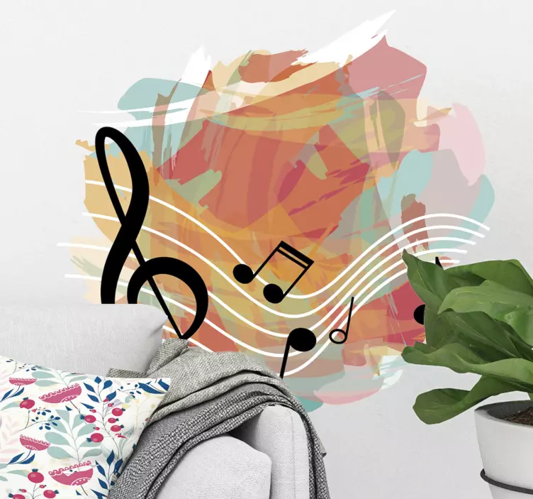 Autocolantes Musicais Música - TenStickers