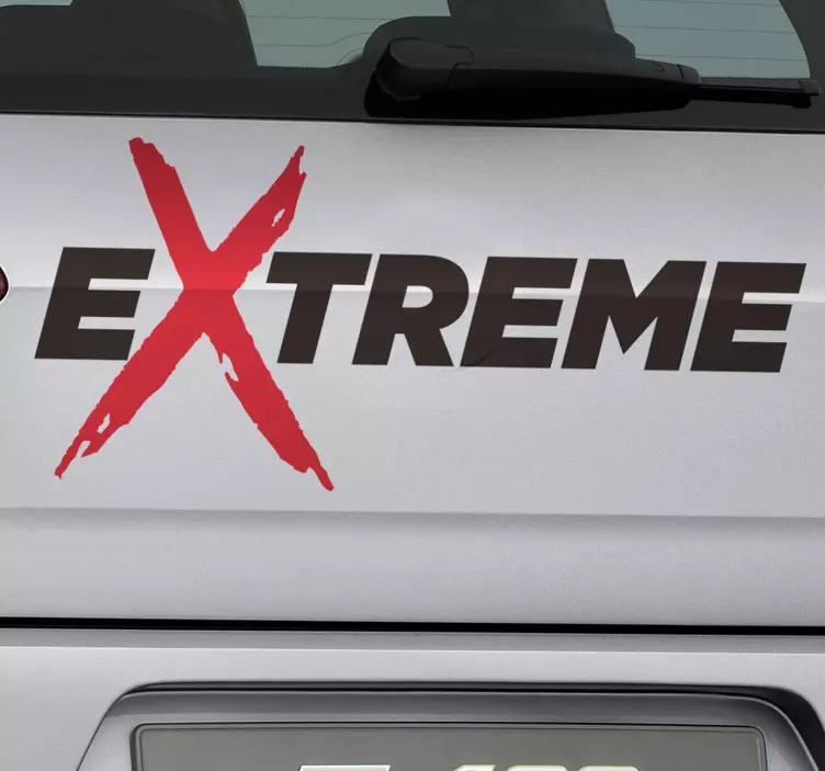 Autocolantes para carros tuning extreme - TenStickers