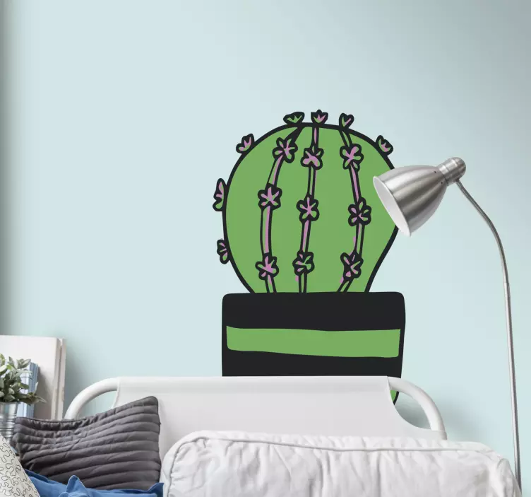 Autocolantes para casa desenhos de catos - TenStickers