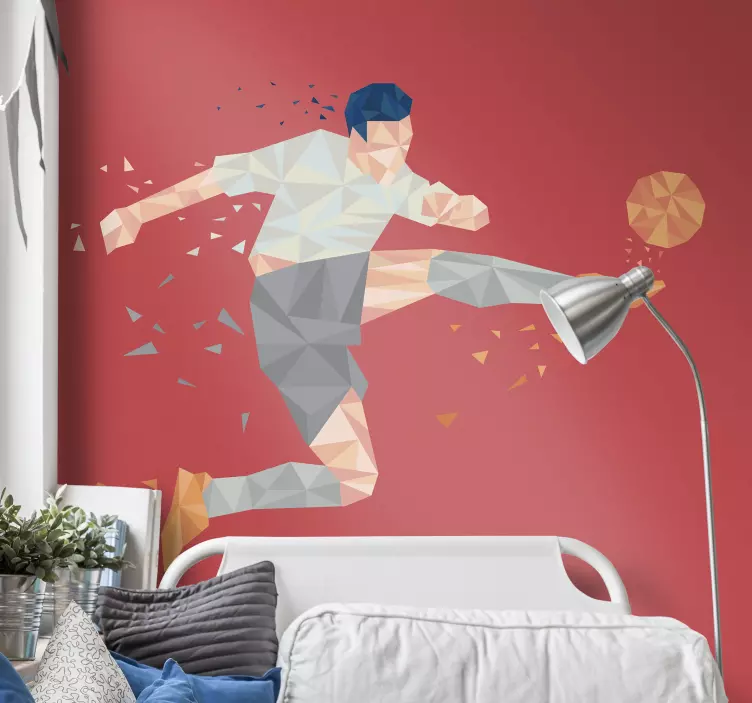 Vinil autocolante decorativo de futebol - TenStickers