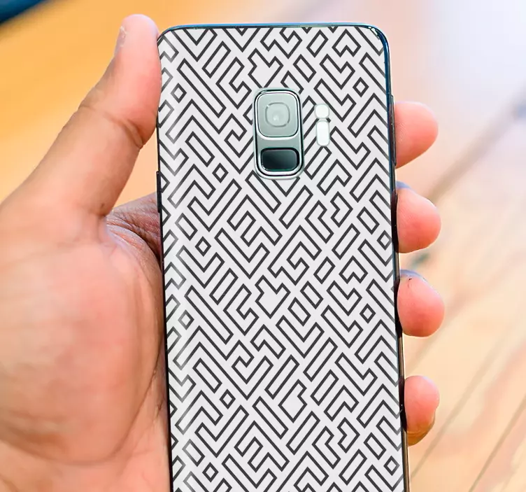 Etiqueta nórdica do telefone do estilo - TenStickers