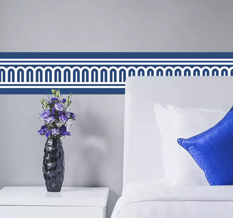Friso decorativo autocolante Estilo grego - TenStickers