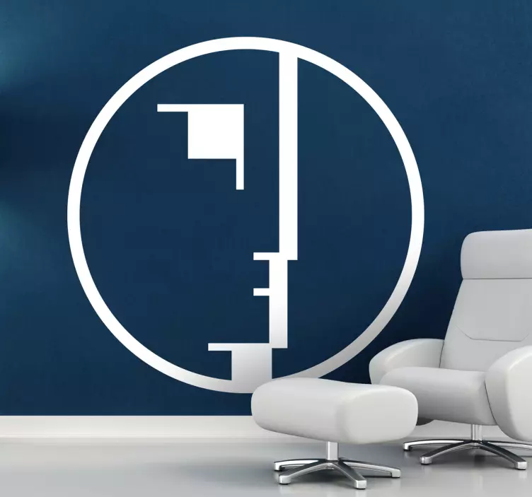 Logotipo decorativo de vinil bauhaus - TenStickers