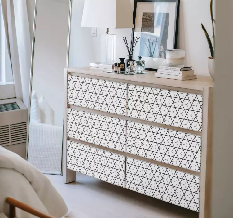 Motivos escandinavos autocolante para móveis - TenStickers