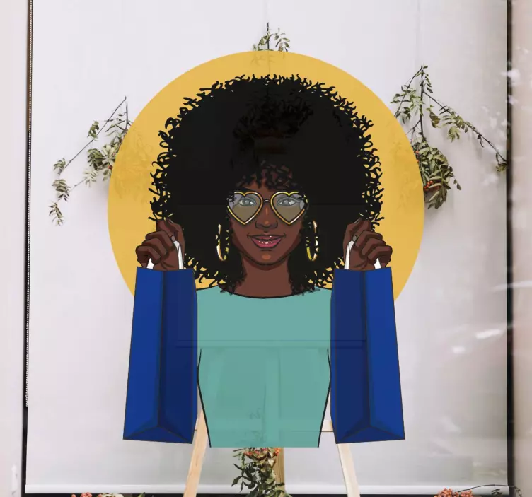 Autocolante de janela black friday - TenStickers