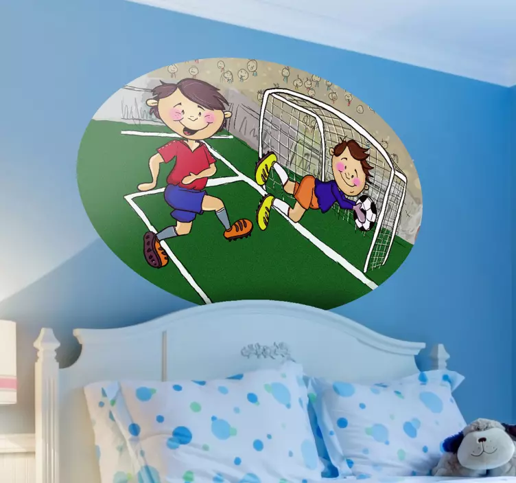 Objetivo de pontuação crianças vinil autocolante decorativo - TenStickers