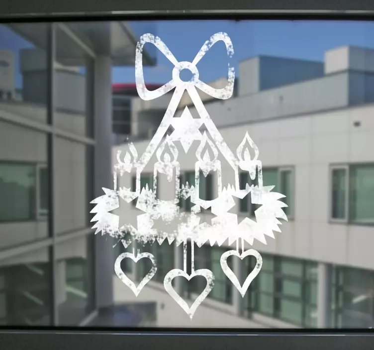 Plantillas de vinilo luces de navidad - TenStickers