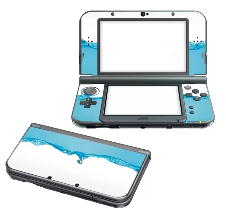 Skin adesivo para Nintendo textura água - TenStickers