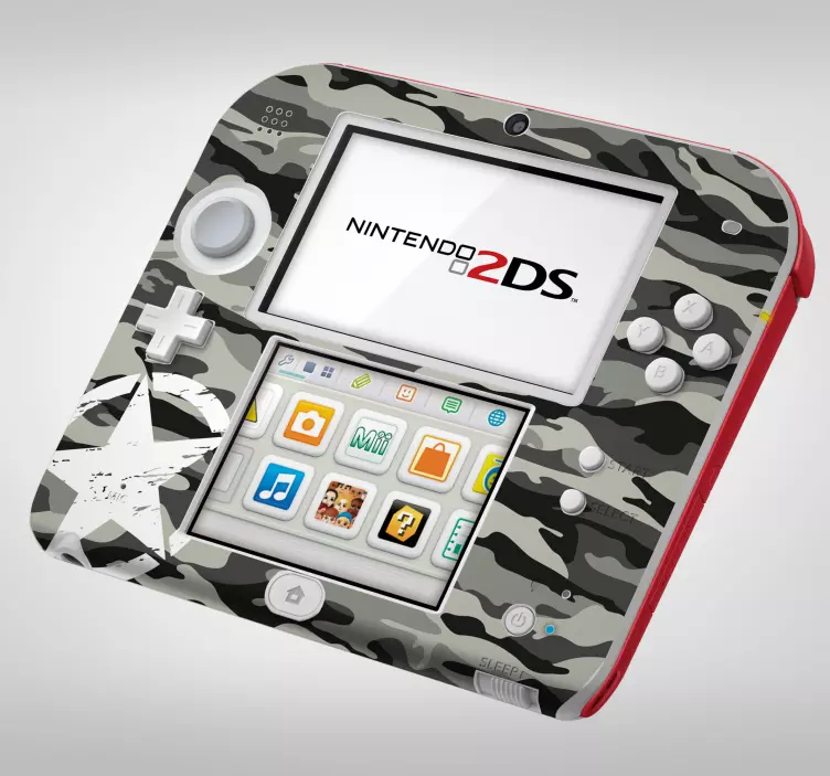Skin para nintendo camuflagem urbana - TenStickers