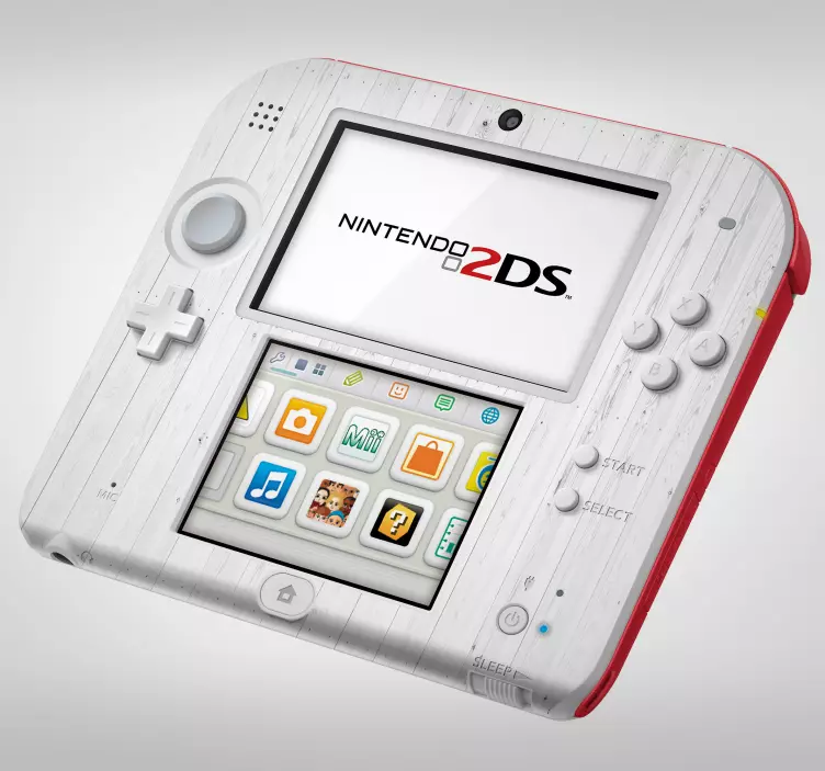 Skin para nintendo textura madeira - TenStickers