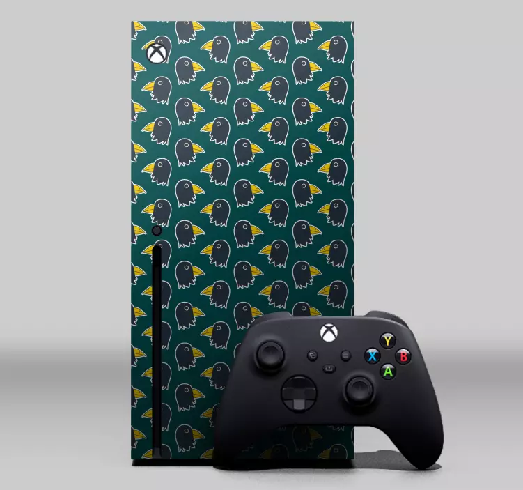 Skin para Xbox design de pássaro brincalhão - TenStickers