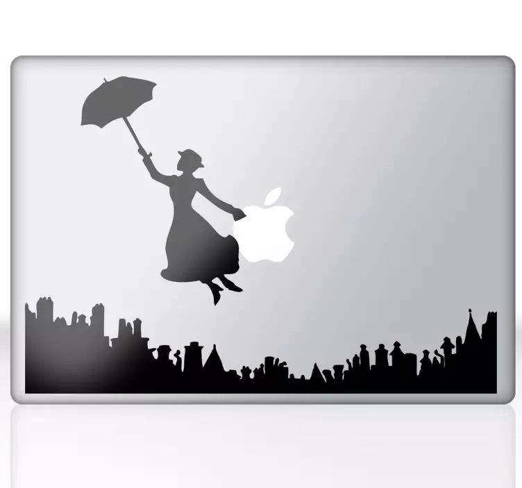 Sticker decorativo Mary Poppins para MacBook - TenStickers