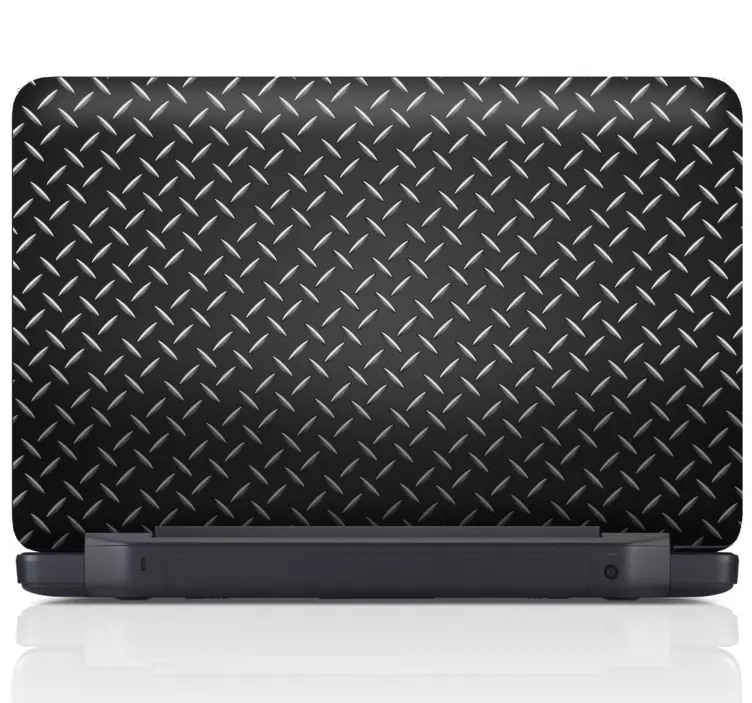 Sticker decorativo superfície de metal laptop - TenStickers