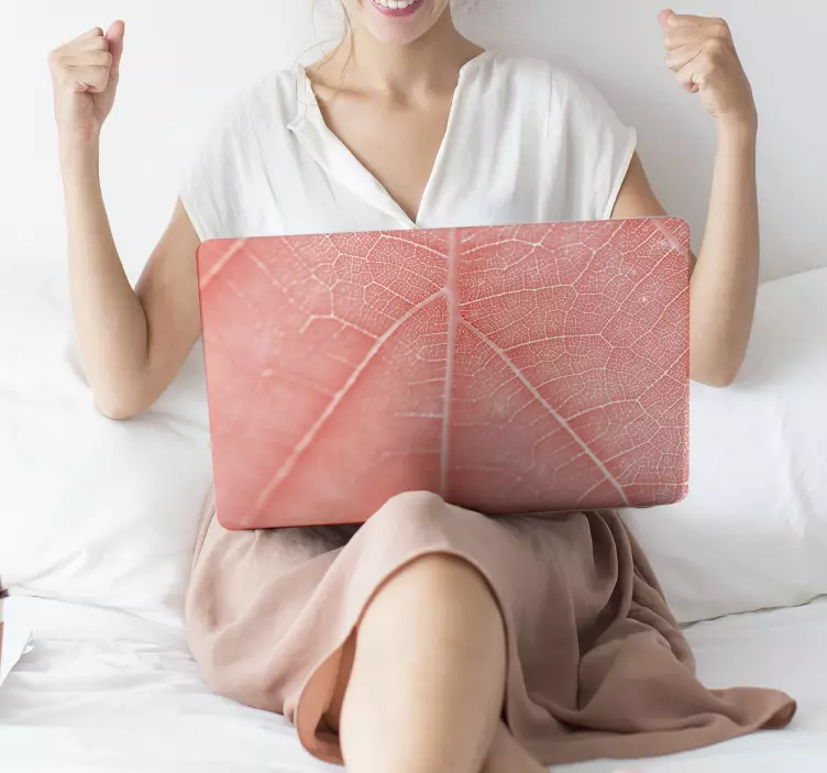 autocolante coral vivo portátil da textura do pc - TenStickers