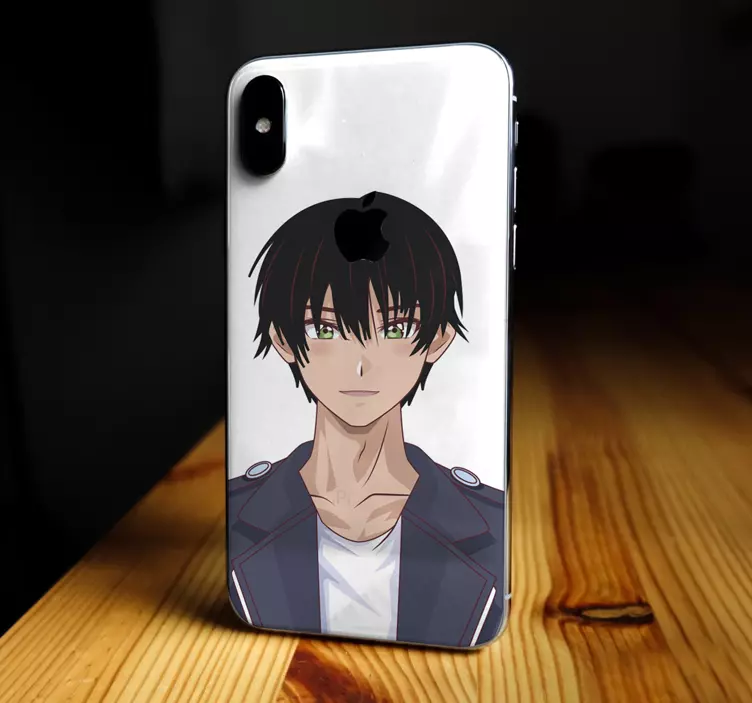Autocolante de iphone de personagem de anime - TenStickers