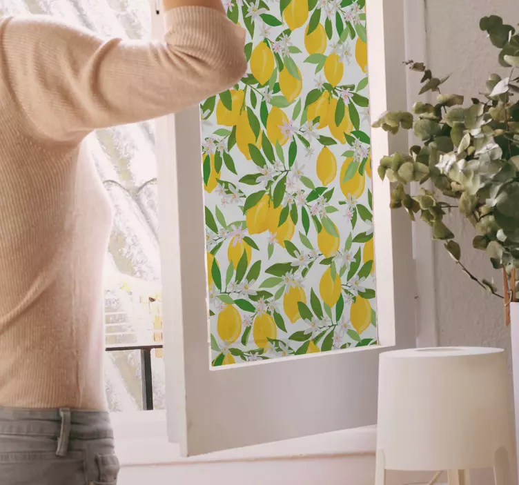 autocolante de janela de limoeiro - TenStickers