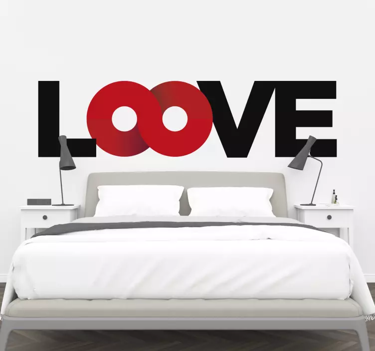 Autocolante decorativo loove - TenStickers
