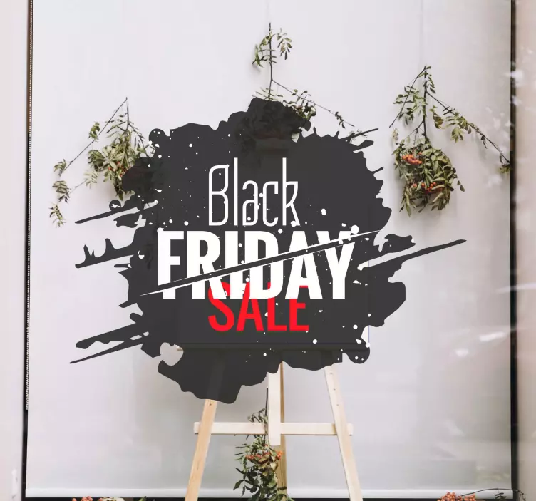 Autocolante original para black friday - TenStickers