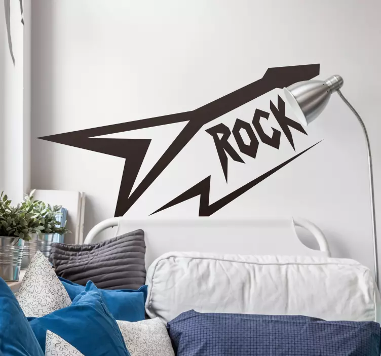 Vinil autocolante decorativo Rock - TenStickers