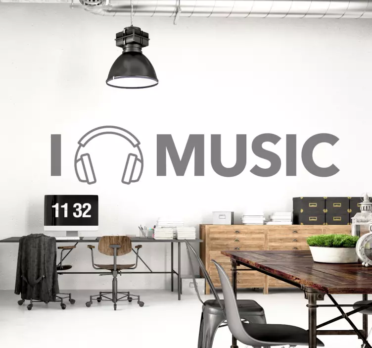 Vinil autocolante I love You - TenStickers