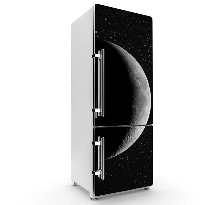 Vinil Autocolante Lua Frigorífico - TenStickers