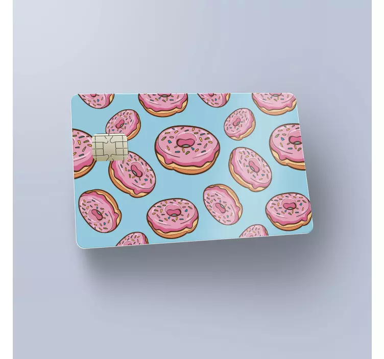 Autocolante para cartão multibanco Donuts - TenStickers
