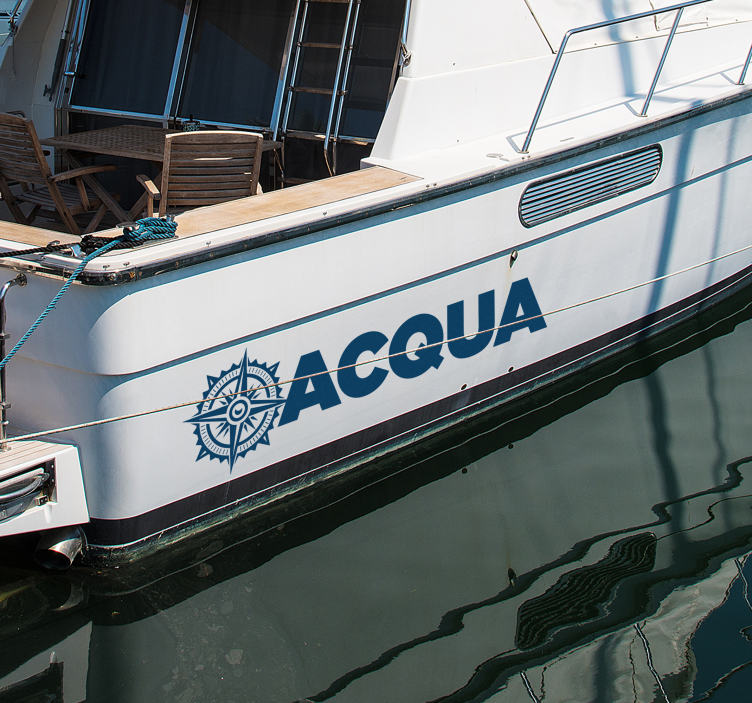 Autocolante personalizável rosa dos VentosRosa dos Ventos - TenStickers