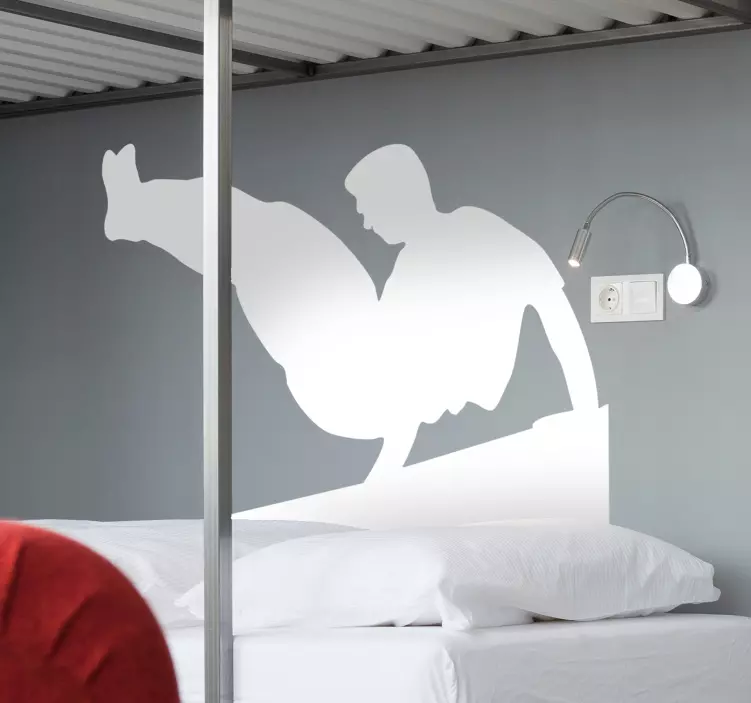 Vinil decorativo acrobacia parkour - TenStickers