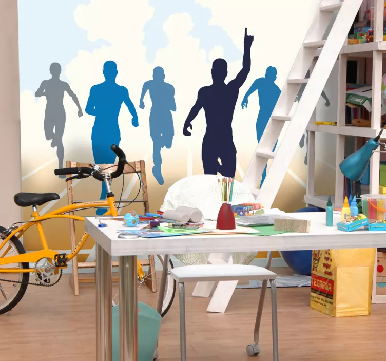 Vinil decorativo atletas olímpicos - TenStickers