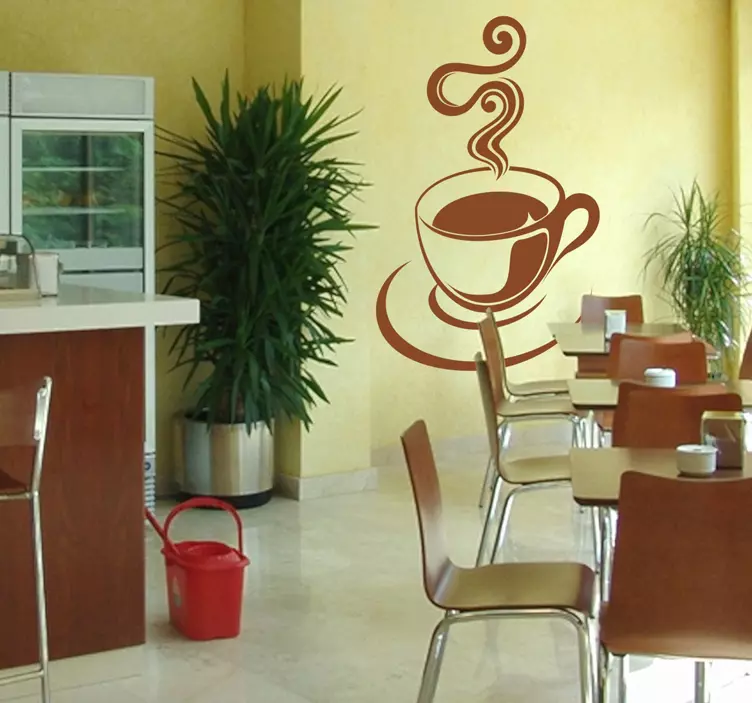 Vinil decorativo bica café - TenStickers