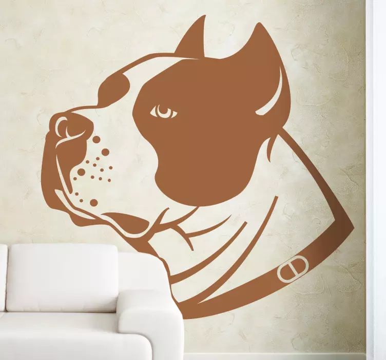 Vinil decorativo cão staffordshire - TenStickers