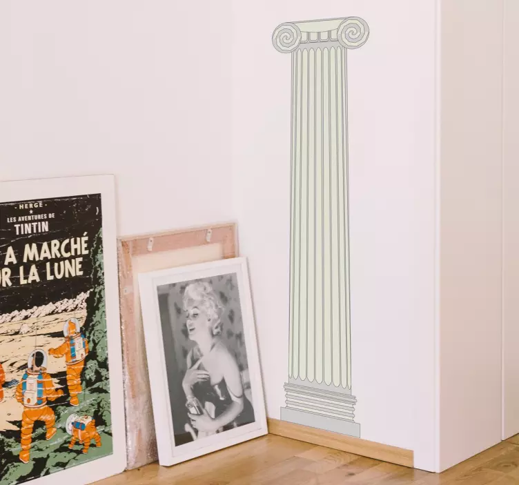 Vinil decorativo coluna grega - TenStickers