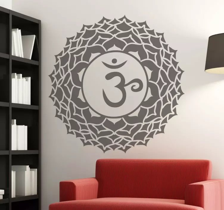 Vinil decorativo do símbolo Chakra - TenStickers