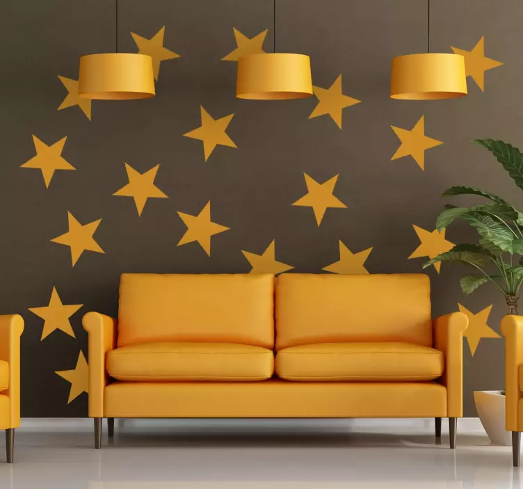 Vinil decorativo estrelas - TenStickers