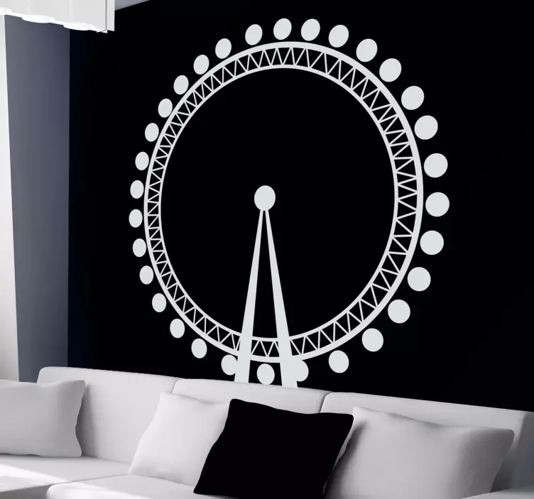 Vinil Decorativo London Eye - TenStickers