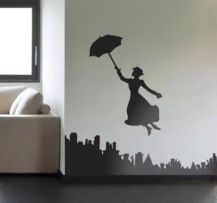 Vinil decorativo Mary Poppins - TenStickers