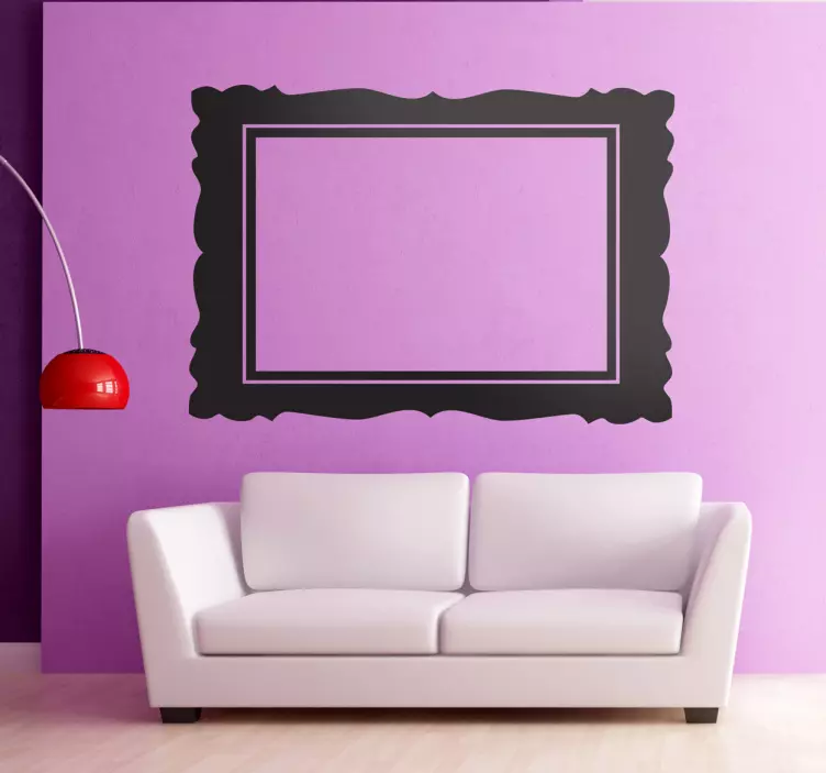 Vinil decorativo modura rectangular - TenStickers