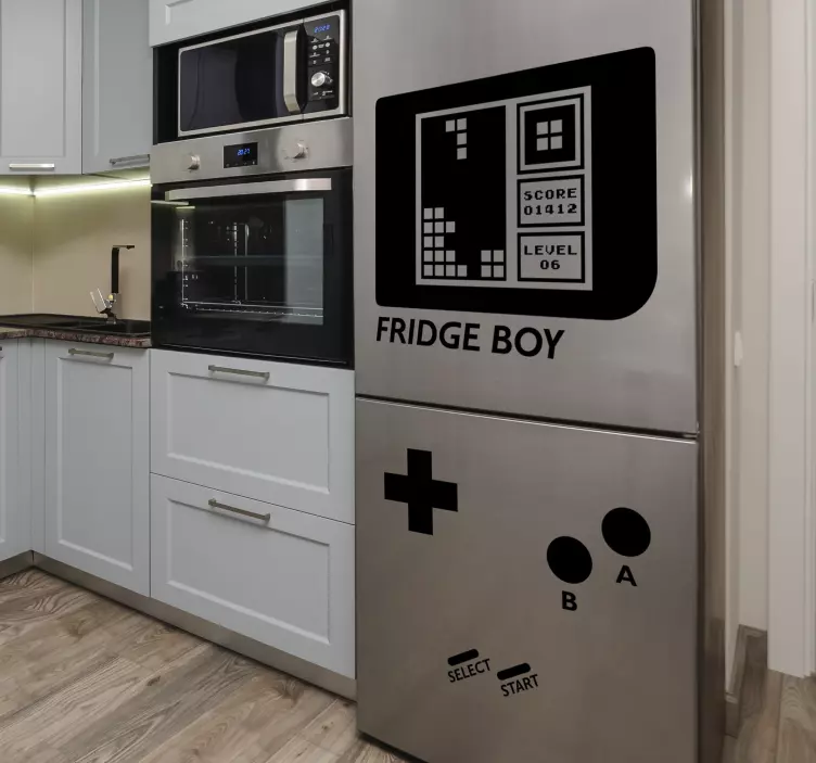 Autocolante para frigorífico Fridge boy - TenStickers