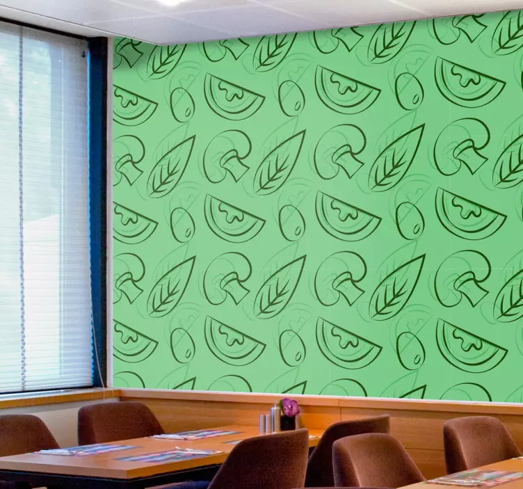 Vinil decorativo para pizzaria - TenStickers