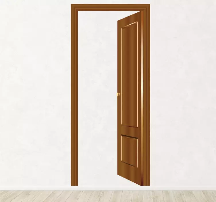 Vinil decorativo porta falsa - TenStickers