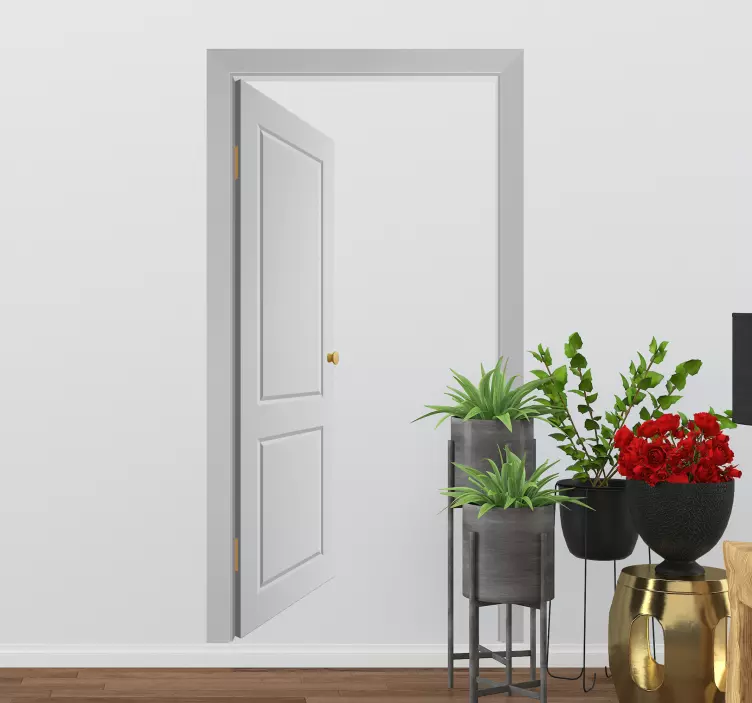 Vinil decorativos porta fictícia - TenStickers