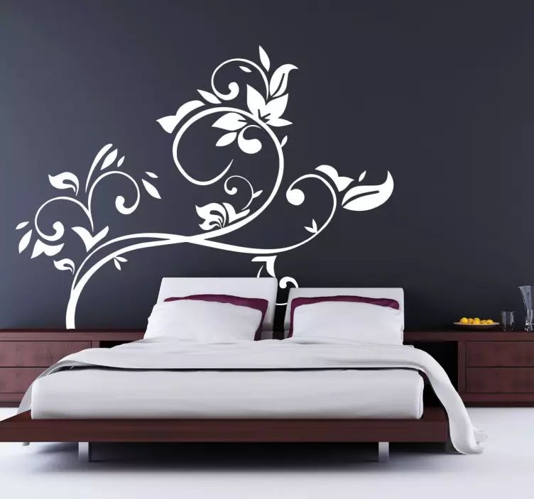 Vinil decorativo ramificações florais - TenStickers