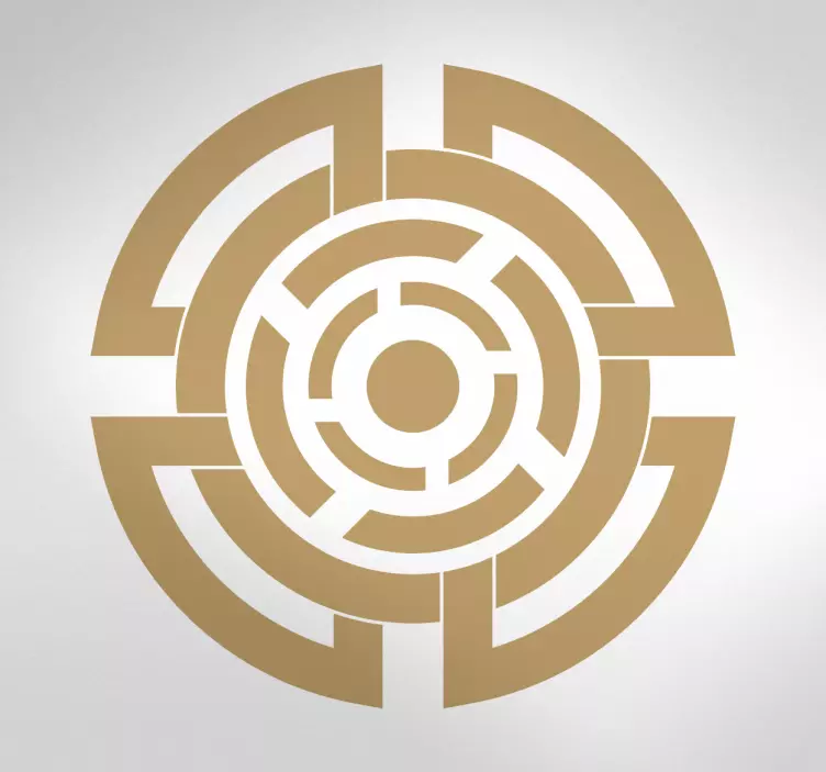 Vinil decorativo símbolo celta - TenStickers