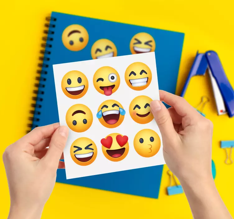 Autocolantes ícones Smiley emoji - TenStickers