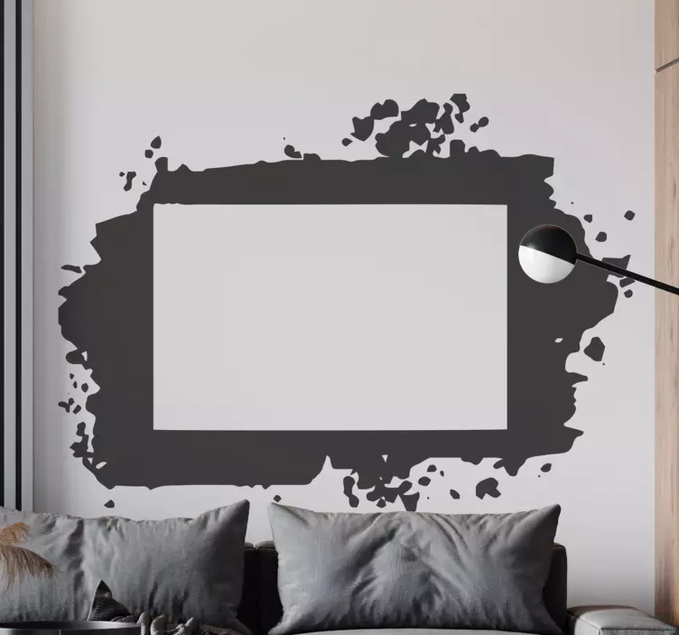 Autocolante moldura Quadros splash - TenStickers