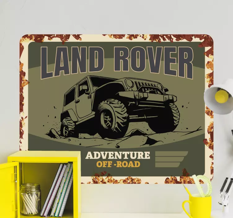 Autocolantes para carros Land rover - TenStickers