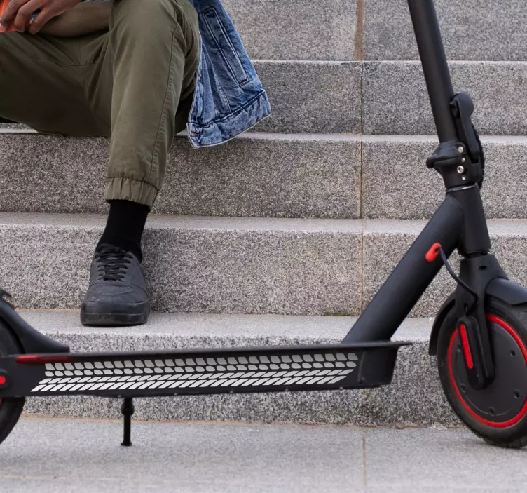 Autocolantes para carros patinete da marca Rodas - TenStickers