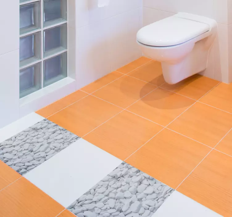 Autocolantes para chão Pedra imitação - TenStickers