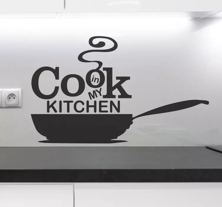 Vinil para cocina cook - TenStickers